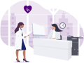 Doctor and Receptionist-2